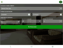 Tablet Screenshot of abrolhospraiahotel.com.br